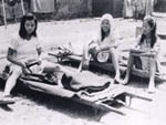 Comfort women resting