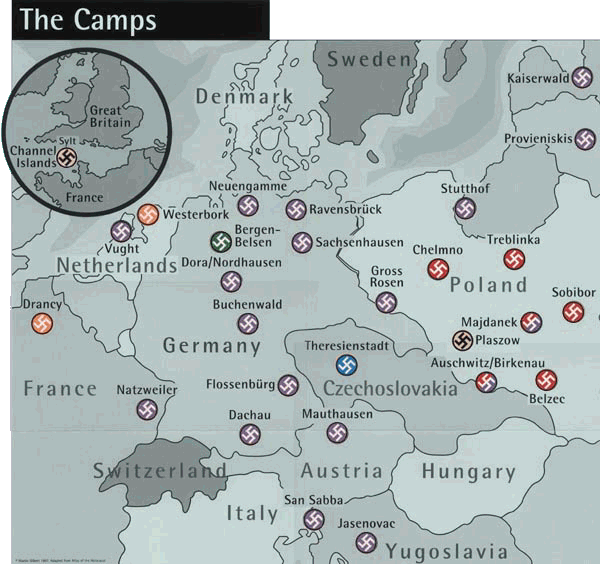 Concentration camps in Germany and Occupied Countries